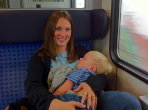 Henry falls asleep on the train from Munich to Ingolstadt
