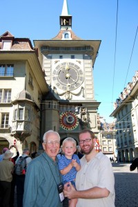 With Grandpa in Bern